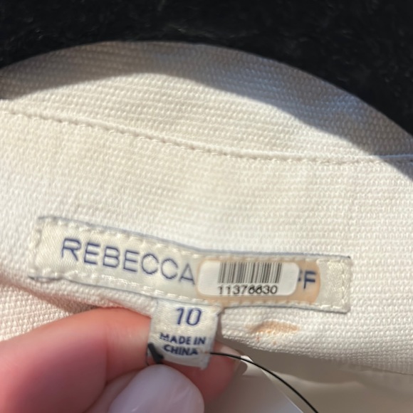 Rebecca Minkoff Moto Jacket Size 10 - Picture 3 of 9